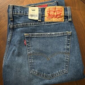 Levi's Blue Straight Jeans Iconic Design